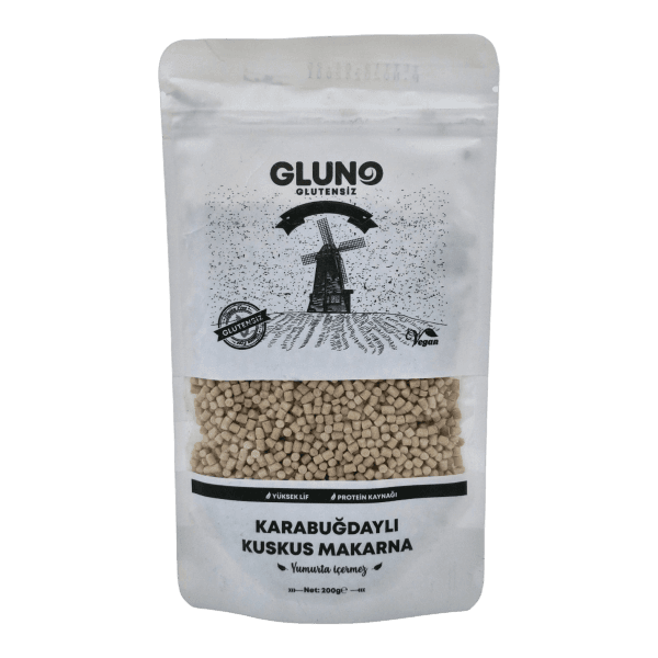 Gluno Glutensiz Karabuğdaylı Kuskus 200 gr