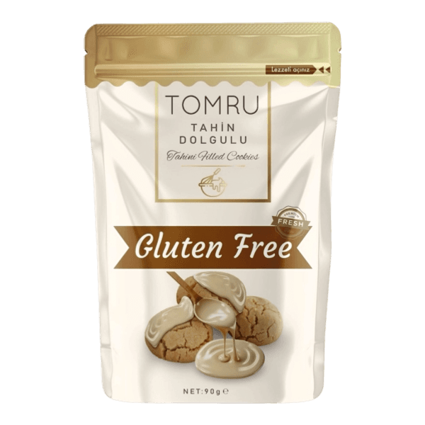 Tomru Glutensiz Tahin Dolgulu Kurabiye 90gr