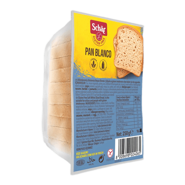 Schar Pan Blanco Dilimli Ekmek 250 gr