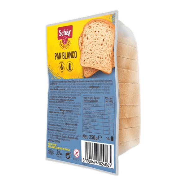 Schar Pan Blanco Dilimli Ekmek 250 gr