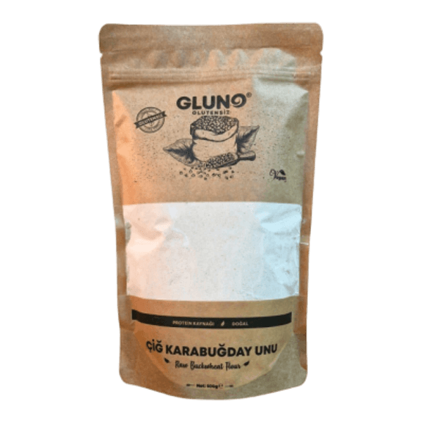Gluno Glutensiz Çiğ Karabuğday Unu 500 gr
