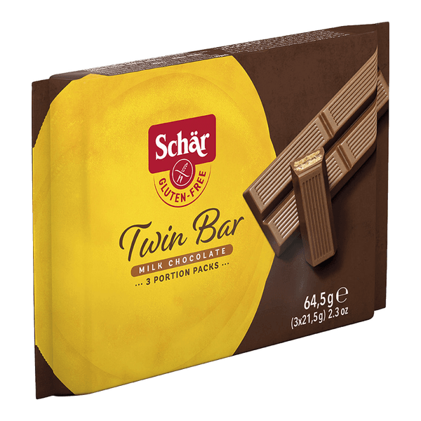 Schar Twin Bar Sütlü Çikolatalı Gofret 64,5 gr