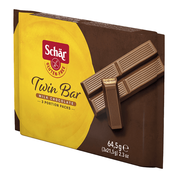 Schar Twin Bar Sütlü Çikolatalı Gofret 64,5 gr