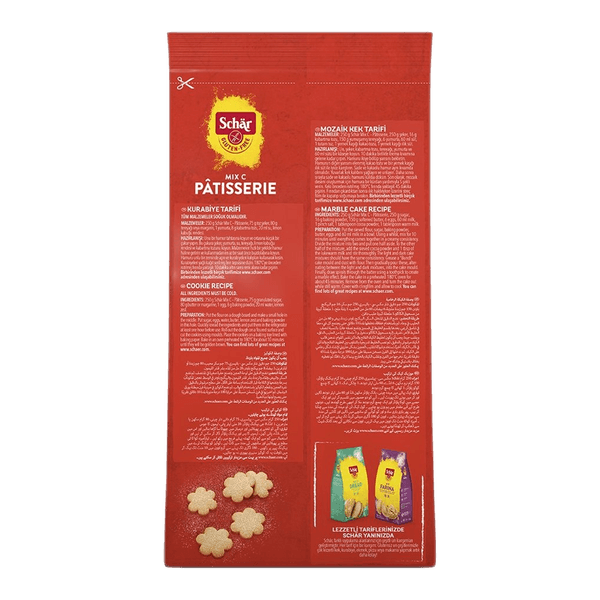 Schar Mix C Kek Pasta Unu Karışımı 1 kg