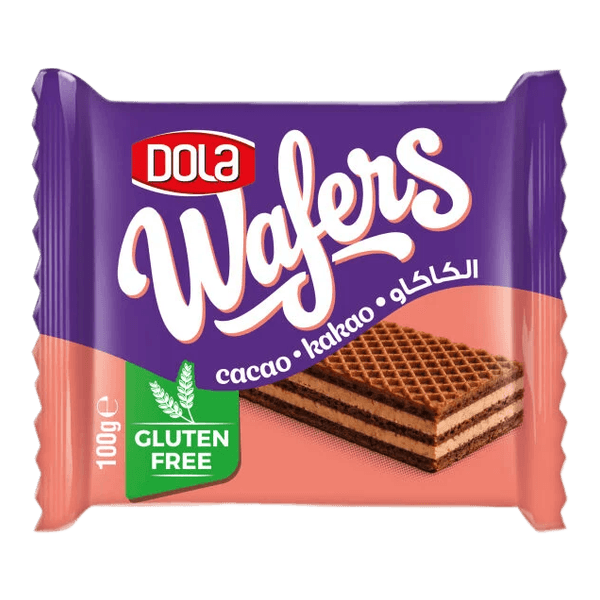 Dola Glutensiz Kakaolu Gofret 100 gr