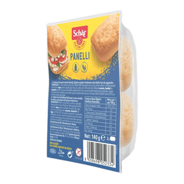 Schar Panelli Glutensiz Sandviç Ekmek 140 gr