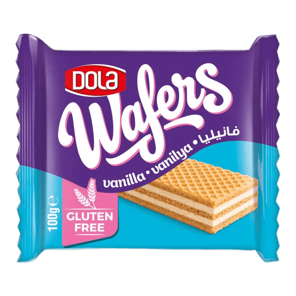 Dola Glutensiz Vanilyalı Gofret 100 gr