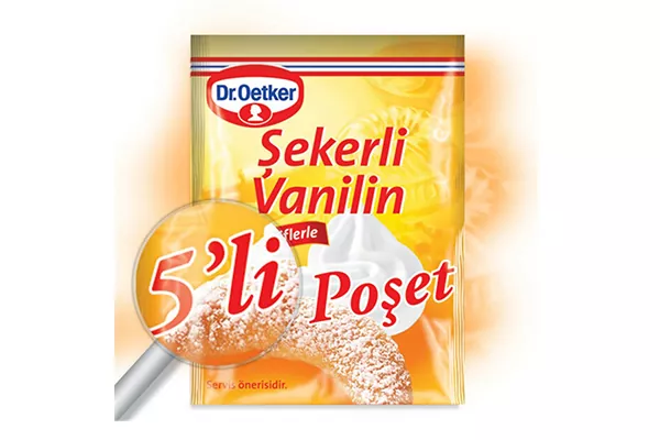 - Dr.oetker Şekerli Vanilin 5 Gr 5'Li Paket - Doğa Evinizde