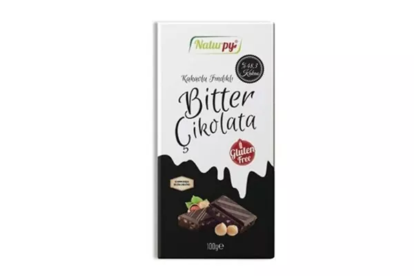 - Naturpy Fındıklı Bitter Çikolata 100 Gr - Doğa Evinizde