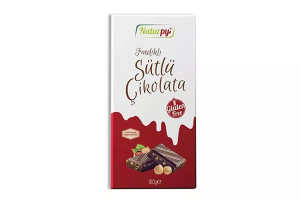 - Naturpy Fındıklı Sütlü Çikolata 100 Gr - Doğa Evinizde