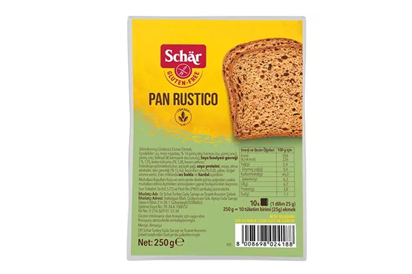 - Schar Rustico Lifli Ekmek 250 Gr - Doğa Evinizde