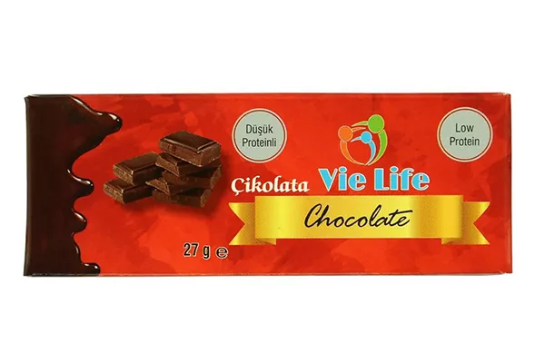 - Vie Life Düşük Proteinli Çikolata 25 Gr - Doğa Evinizde