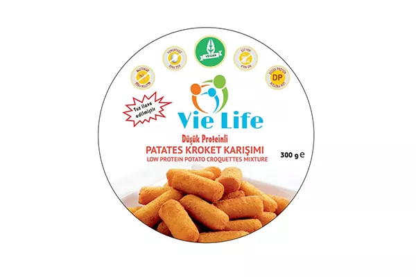 - Vie Life Düşük Proteinli Patates Kroket Karışımı 300 Gr - Doğa Evinizde