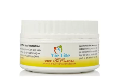 Vie Life Düşük Proteinli Sebzeli Omlet Karışımı 180 gr