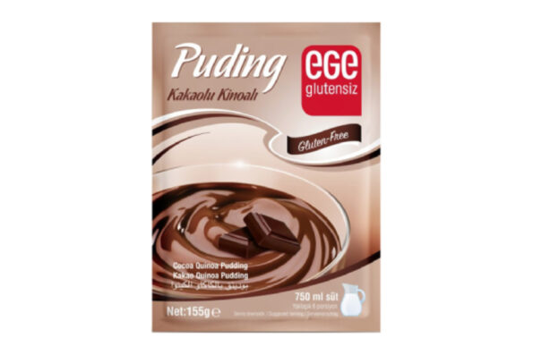 - Ege Glutensiz Kakaolu Kinoalı Puding 155 gr - Doğa Evinizde