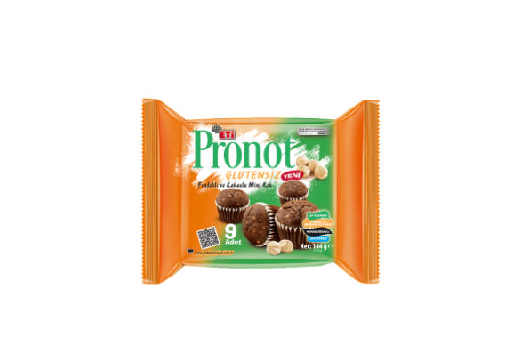 - Eti Pronot Glutensiz Fındıklı Ve Kakaolu Mini Kek 144 gr - Doğa Evinizde