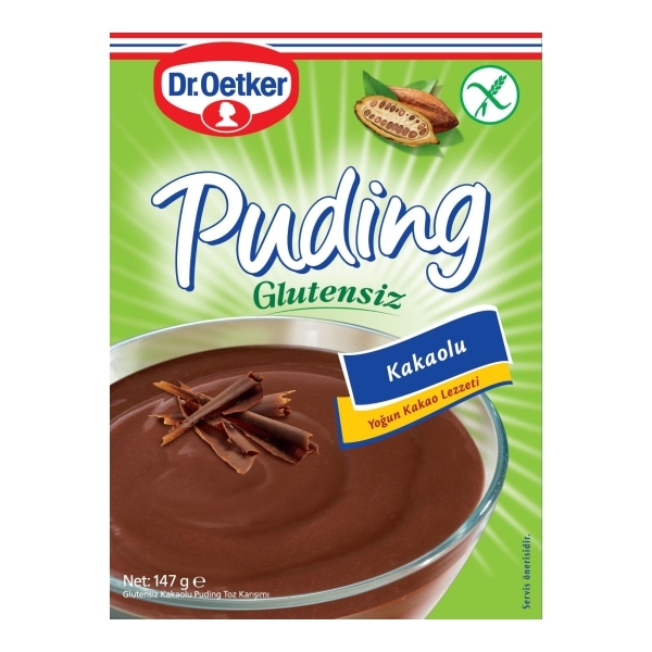 Dr.oetker Glutensiz Kakaolu Puding 147 Gr Dr.oetker Glutensiz Kakaolu Puding 147 Gr - Görsel 1