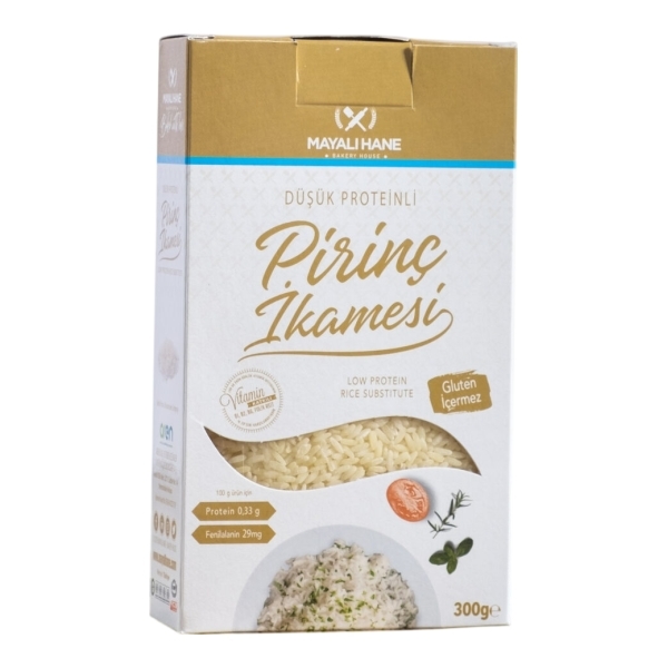 Mayalıhane Düşük Proteinli Pirinç İkamesi 300 Gr Mayalıhane Düşük Proteinli Pirinç İkamesi 300 Gr - Görsel 1