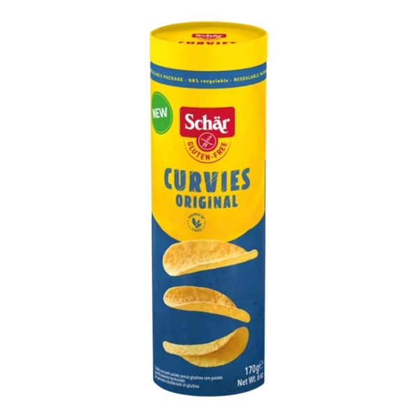 Schar Curvies Original Cips 170 Gr Schar Curvies Original Cips 170 Gr - Görsel 1