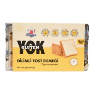 Sinangil Gluten Yok Dilimli Tost Ekmeği 280 gr