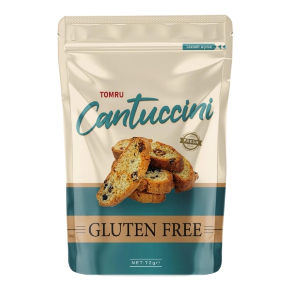 Tomru Glutensiz Cantuccini Kıtır Atıştırmalık 72Gr Tomru Glutensiz Cantuccini Kıtır Atıştırmalık 72Gr - Görsel 1
